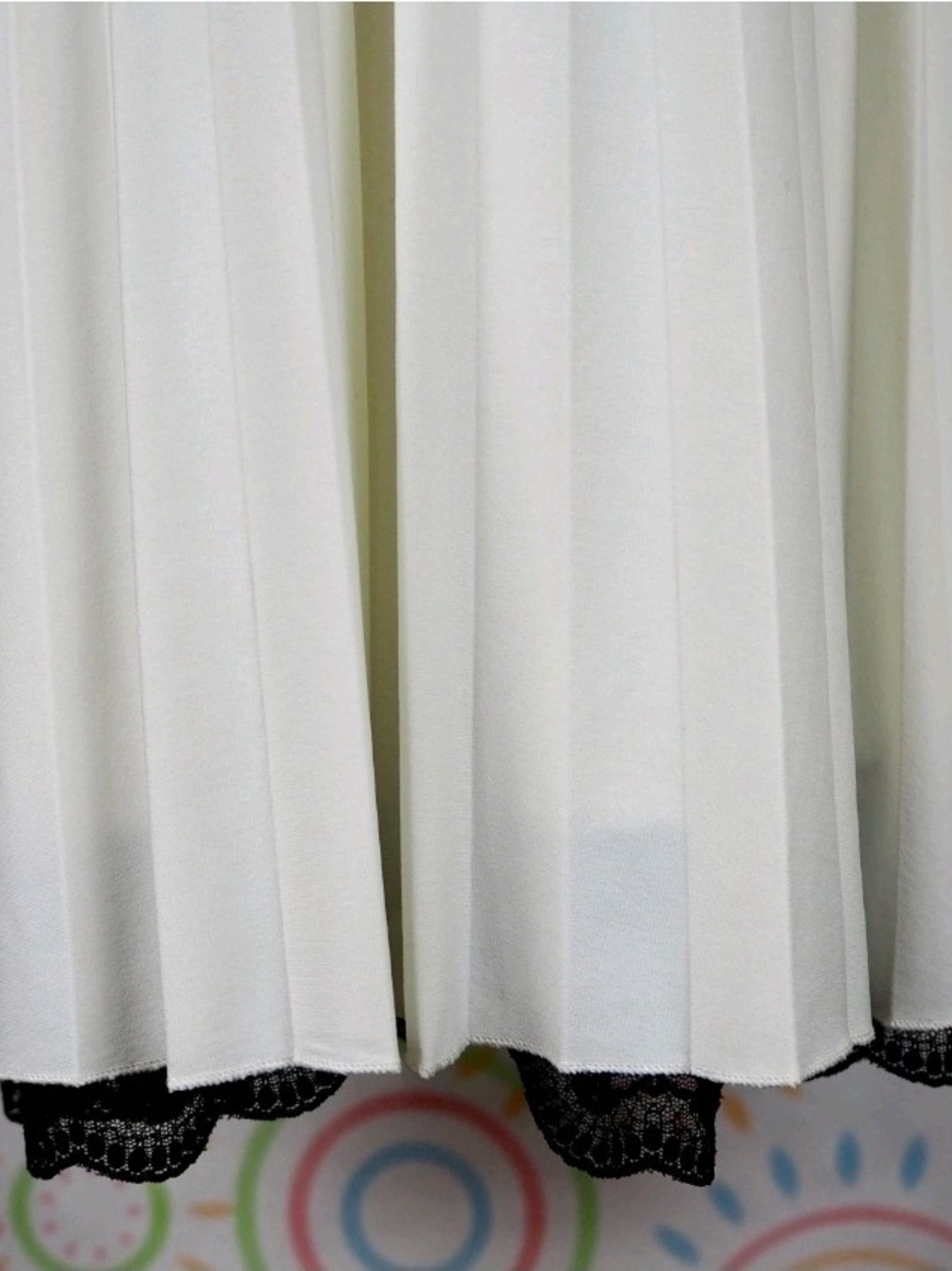 Women's Sleeveless Halter Strap White And Black Stretch Dress Size Small - Picture 5 of 5